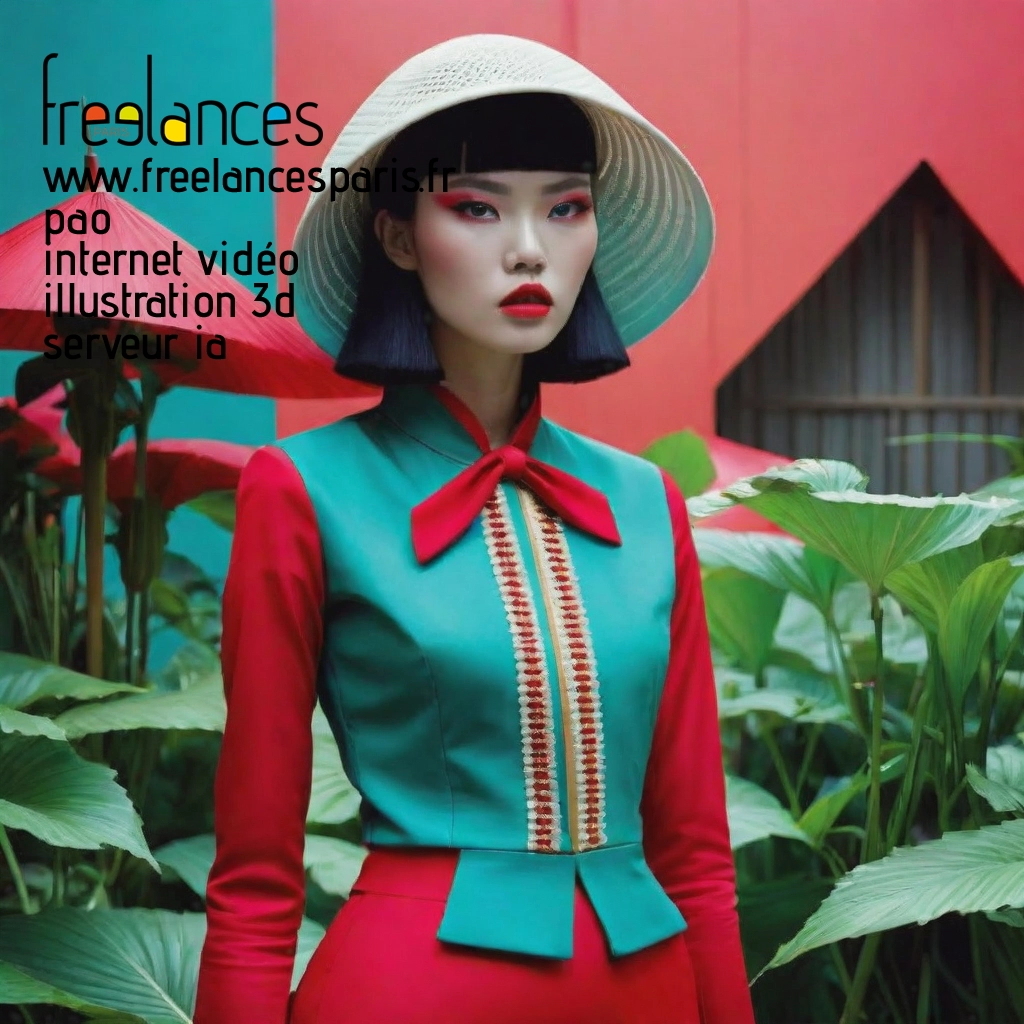 Pao mise en page internet vidéo illustration 3d serveur IA générative AI freelance paris studio de création magazines lhf8y1b0